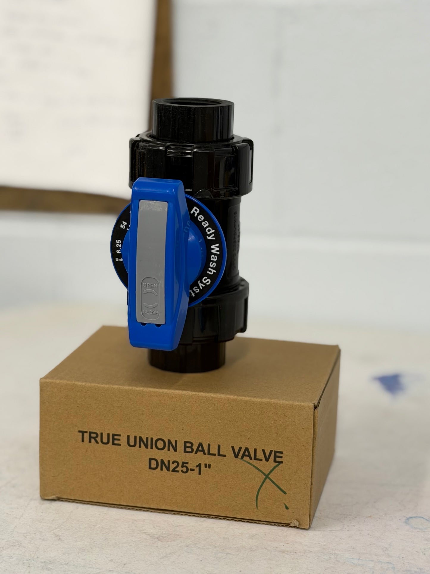 1” Metering Ball Valve (Blue)