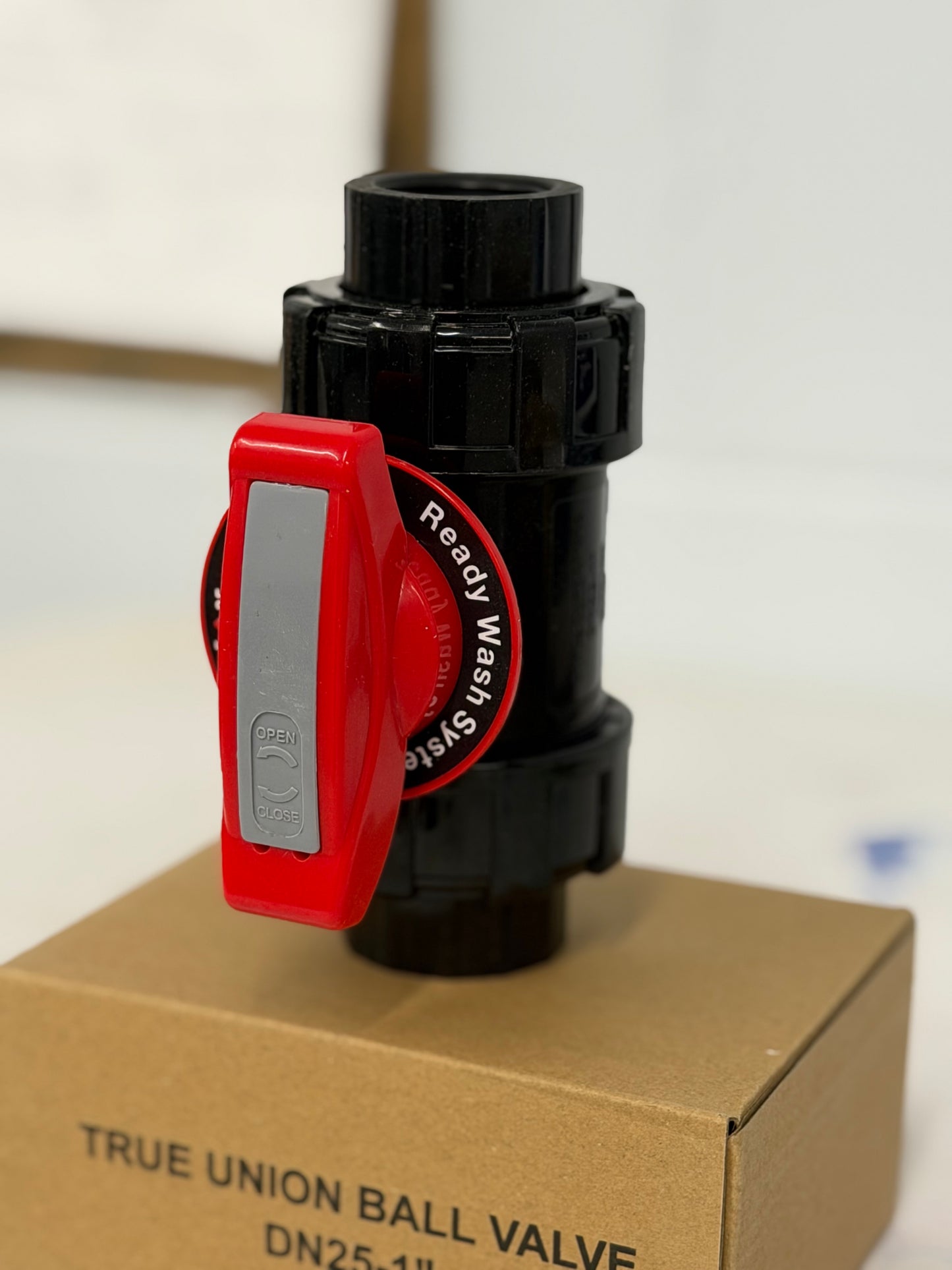 1” Metering Ball Valve (Red)